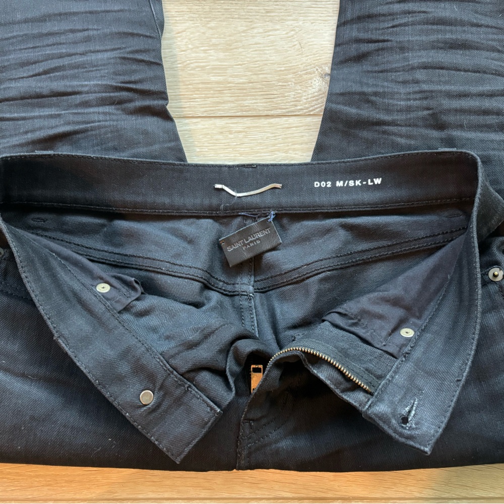 Saint Laurent Black Men's Jeans